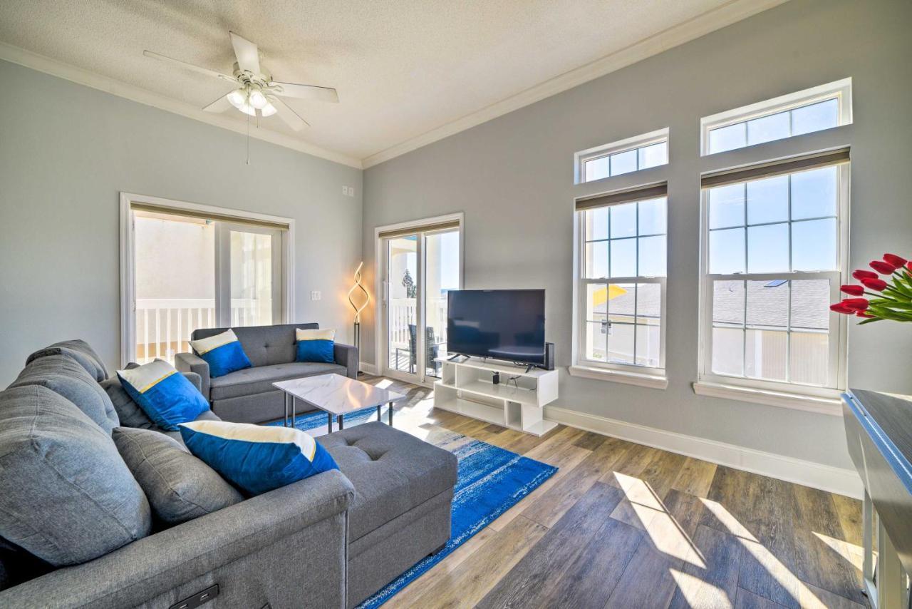 Sunny Pcb Home With Balcony Steps To The Beach! Panama City Beach Eksteriør bilde