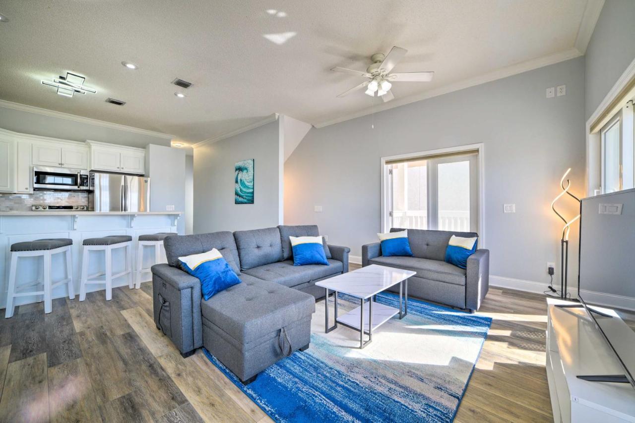 Sunny Pcb Home With Balcony Steps To The Beach! Panama City Beach Eksteriør bilde