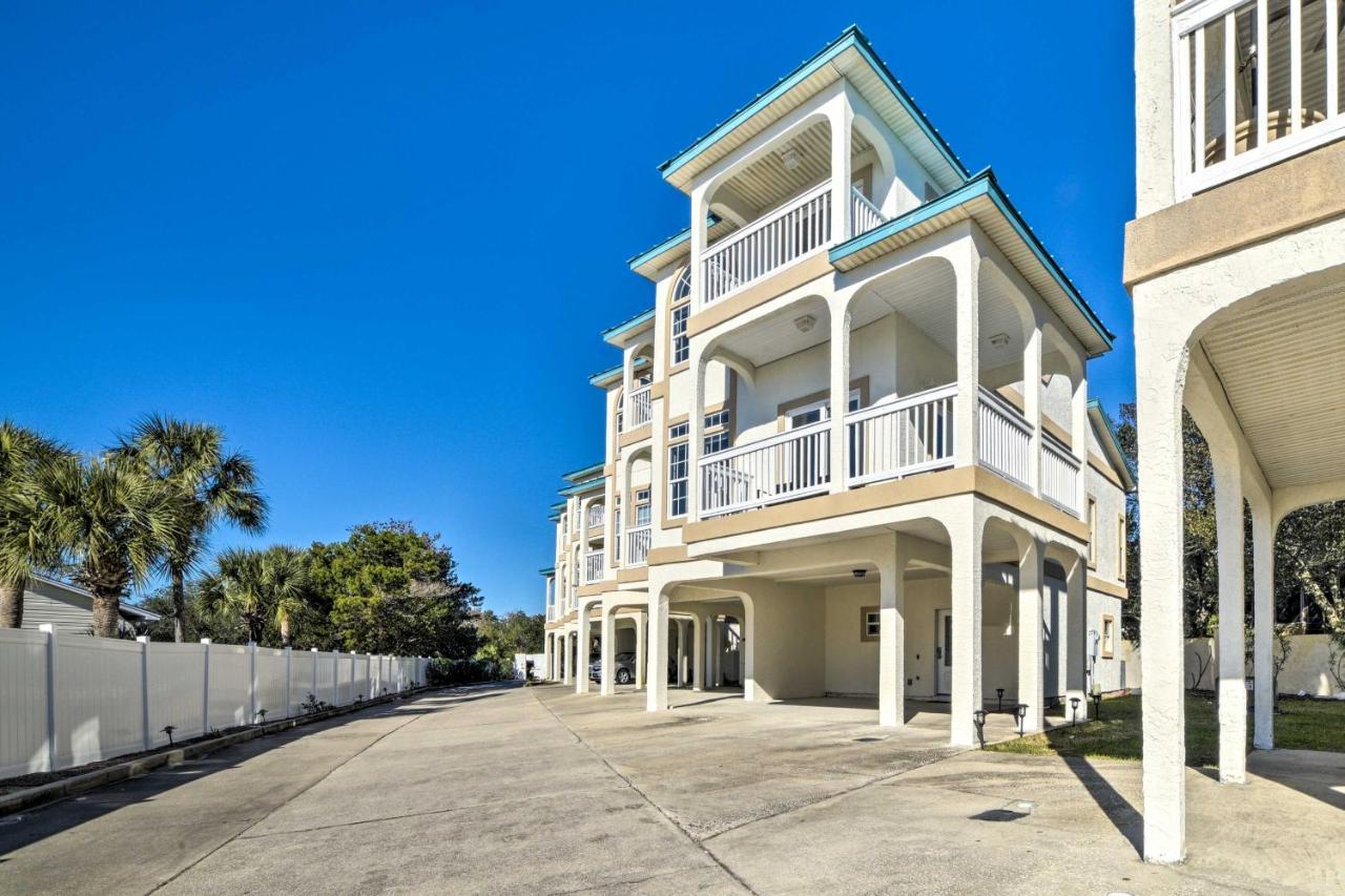 Sunny Pcb Home With Balcony Steps To The Beach! Panama City Beach Eksteriør bilde
