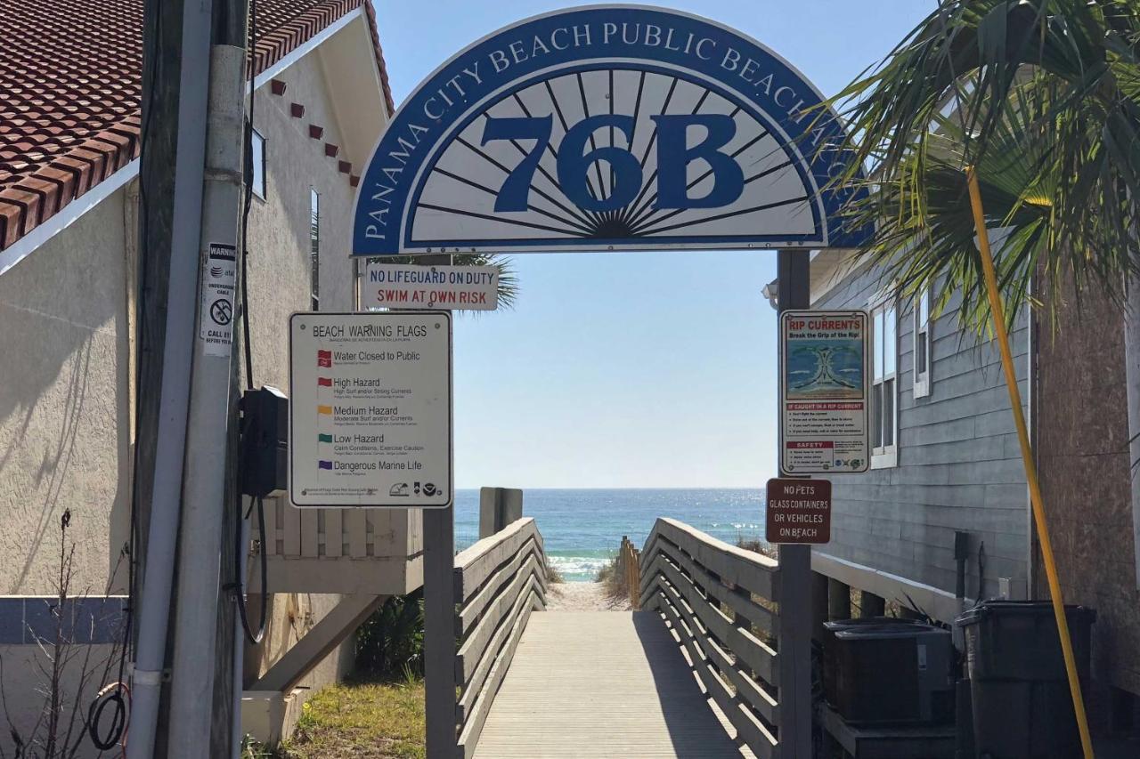 Sunny Pcb Home With Balcony Steps To The Beach! Panama City Beach Eksteriør bilde