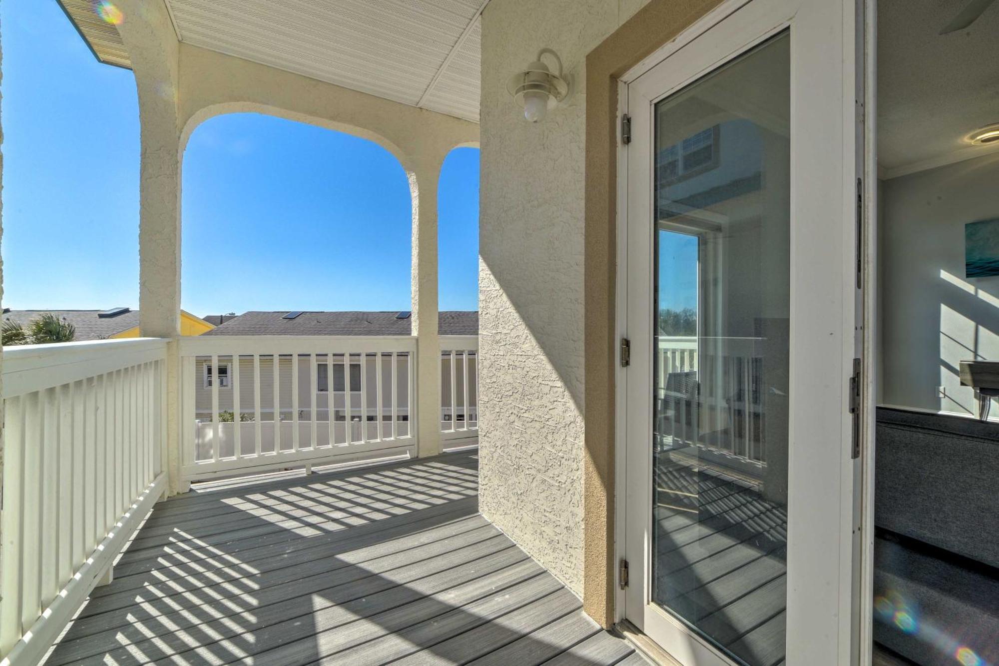 Sunny Pcb Home With Balcony Steps To The Beach! Panama City Beach Eksteriør bilde