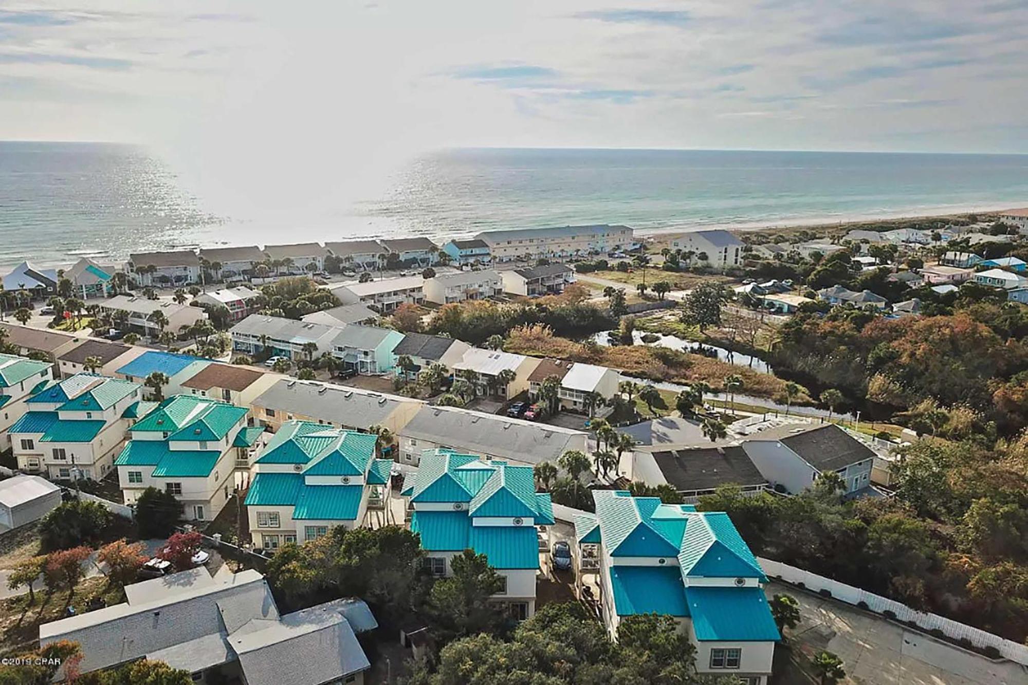 Sunny Pcb Home With Balcony Steps To The Beach! Panama City Beach Eksteriør bilde